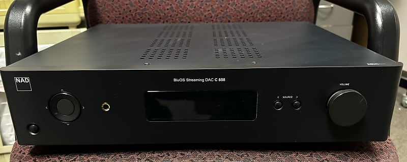 NAD C658 Streaming DAC 2019 - Black image 1