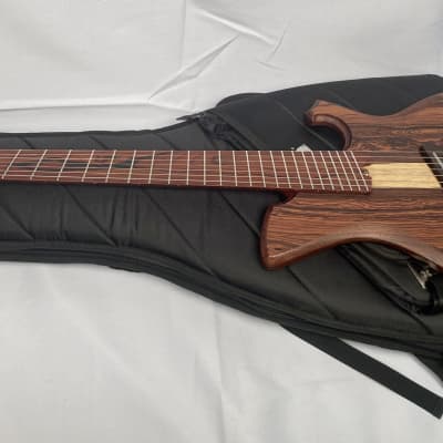 Barlow Guitars Osprey 7 String Fan Fret  Camatillo / Cocobolo 2019 - Satin W/ Mono Gig Bag image 14