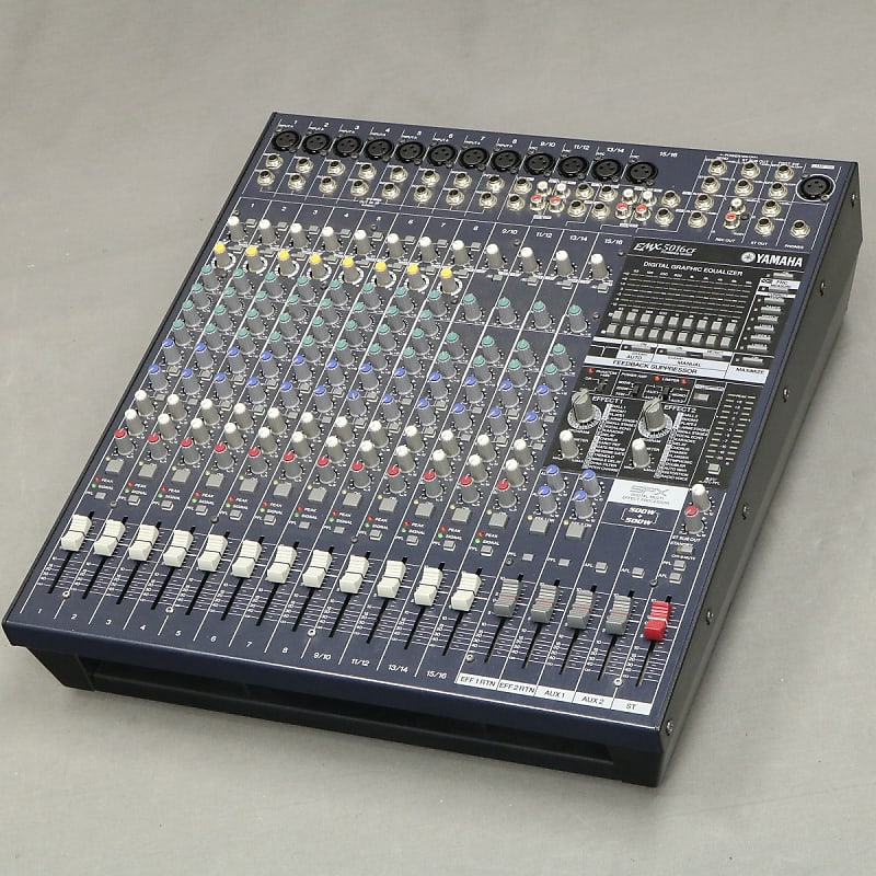 Yamaha EMX5016CF 16 Channel 500-Watt Powered Analog Mixer | Reverb