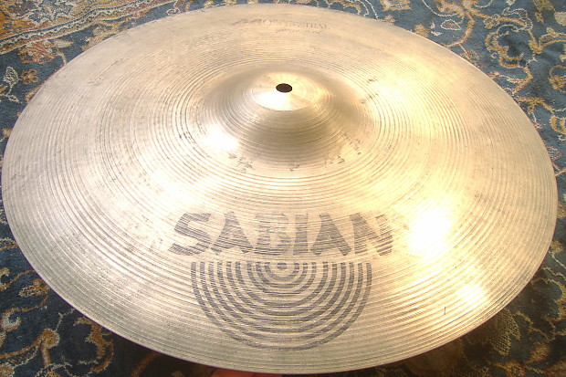 DARK & FULL Sabian AA 18" Orchestral SUSPENDED Crash Ride! 1478 Gs image 1