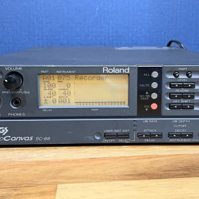 [Very Good] Roland SC-88 Sound Canvas GS Sound Module
