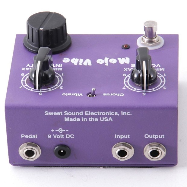 Sweet Sound Mojo Vibe Vibrato and Chorus Pedal | Reverb UK
