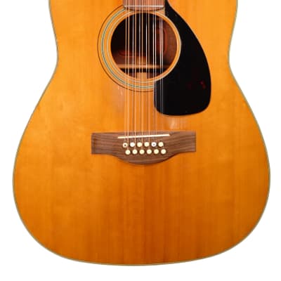 Yamaha FG-230 12 String Acoustic Guitar w/ HSC – Used 1970 - Natural Gloss Finish image 2