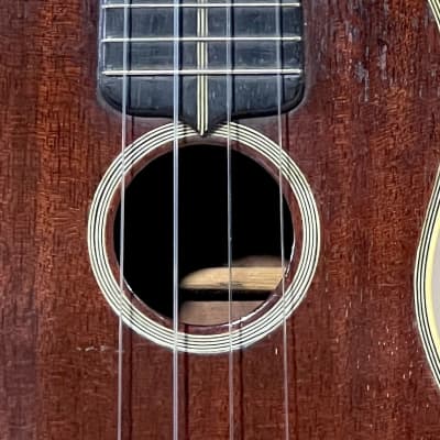 Martin Style 3 Uke "D" Style by Ditson  1920 - rarest of rare special ordered by the Ditson Music Shop to match the 1st Dreadnaughts image 11