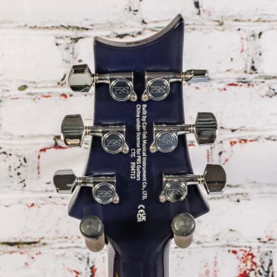PRS - Paul Reed Smith SE Hollowbody II - Hollowbody Electric Guitar - Faded Blue Burst - w/ Hardshell Case image 6