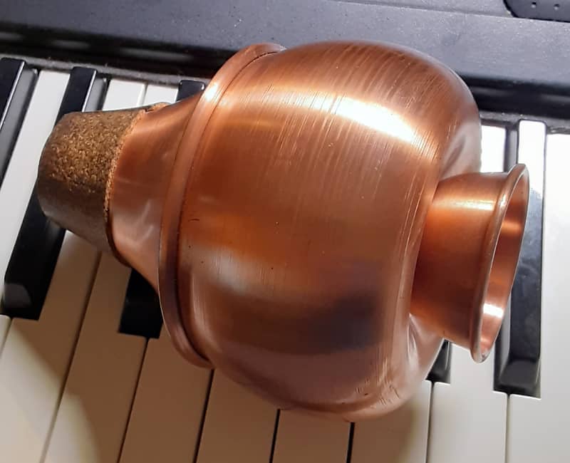JoRal TPT2C Copper Trumpet Bubble (Harmon) Mute Reverb