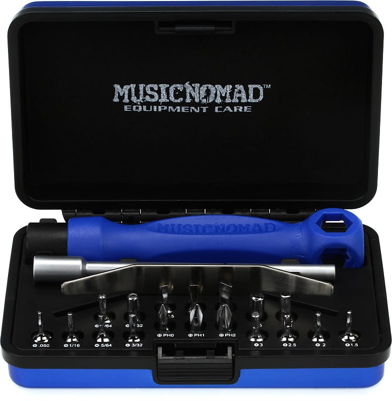 MusicNomad Premium Guitar Tech Screwdriver and Wrench Set Reverb