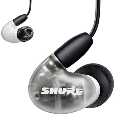 Shure SE42HYW+UNI AONIC 4 Wired Sound Isolating Earbuds, Detailed