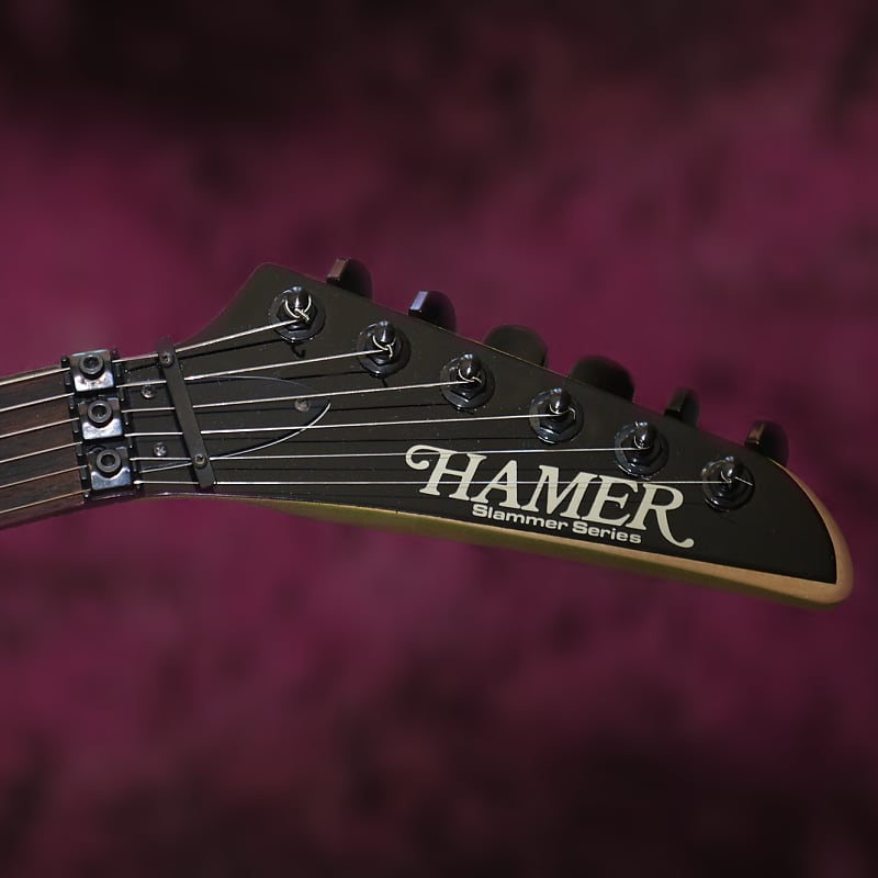 Hamer Slammer Floyd Rose Solid Body Electric Guitar Blue