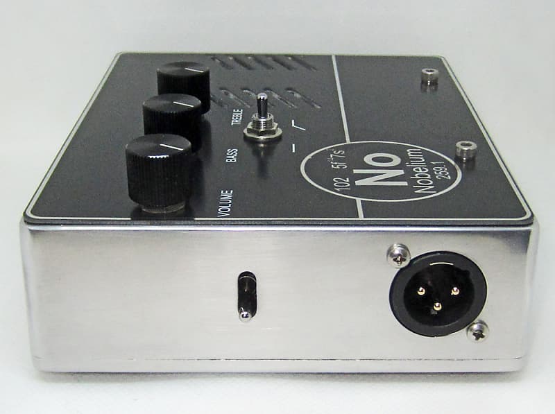 Nobelium Bass Preamp (Noble Preamp clone with Jensen XFRMR Nobelium Bass Preamp (Noble Preamp clone with Jensen XFRMR