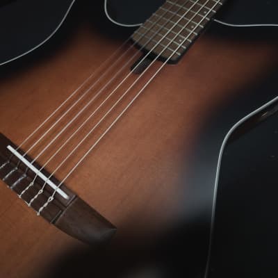 Ibanez FRH10NL Nylon-String Acoustic-Electric Left-Handed Guitar w/Non-Original Gig Bag image 8