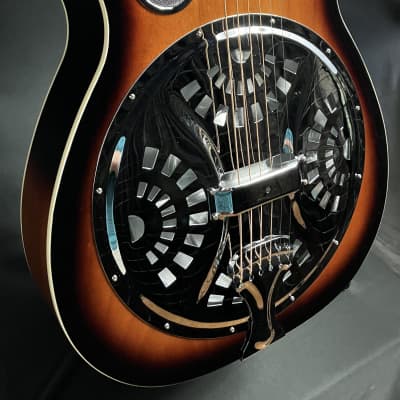 Gold Tone PBS Paul Beard Signature Square Neck Resonator Guitar Tobacco Sunburst w/ Case image 6