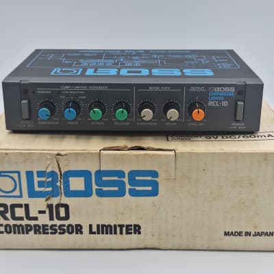 Boss RCL-10 Micro Rack Series Compressor Limiter | Reverb