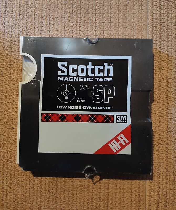 New SCOTCH 211 SP Reel to Reel Audio Recording Tape 900ft. 270m | 5 3/4 /  15cm