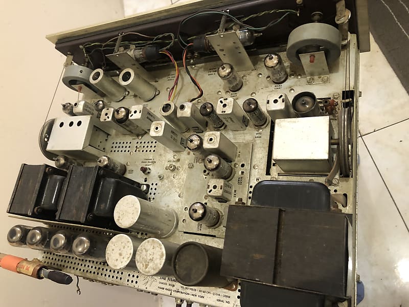 Fisher 800b tube receiver  			