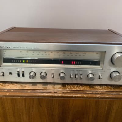 Technics SA-303 AM FM Stereo Receiver Phono Input 40 Watts | Reverb