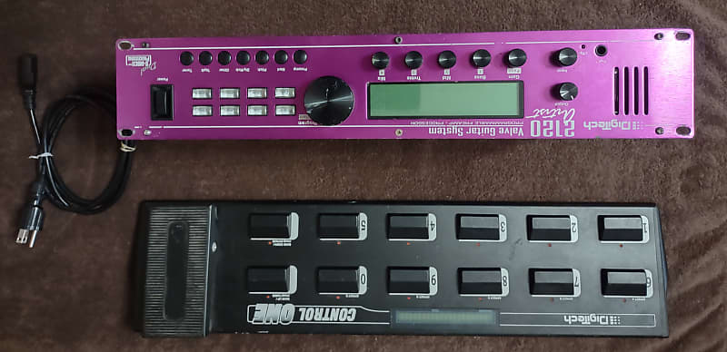 DigiTech 2120 Artist Electric Guitar Tube Preamp Rack Unit DigiTech 2120 Artist Electric Guitar Tube Preamp Rack Unit