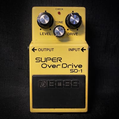 Boss SD-1 Super Overdrive 1981 - 1988 Made In Japan | Reverb