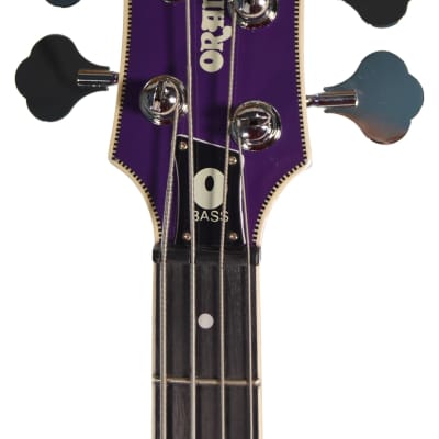 Orange BG-O-Bass-LTD -The “O” Bass – Glenn Hughes Model w/ Padded Gig Bag 2024 - Purple image 3