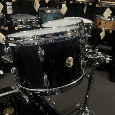 Gretsch USA Custom 10/12/16/22" Drum Set Kit in Black Nitron image 7