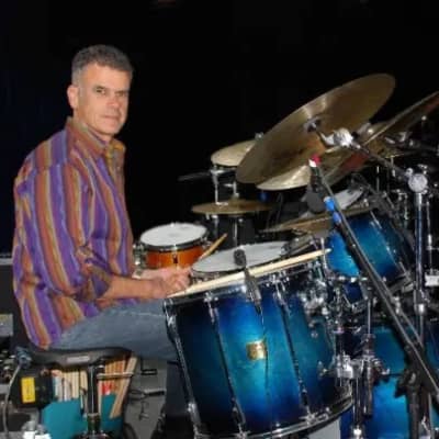 David Garibaldi's Tower of Power Anvil ATA Bass Drum and Cymbal Flight Case. "D2" Green image 10