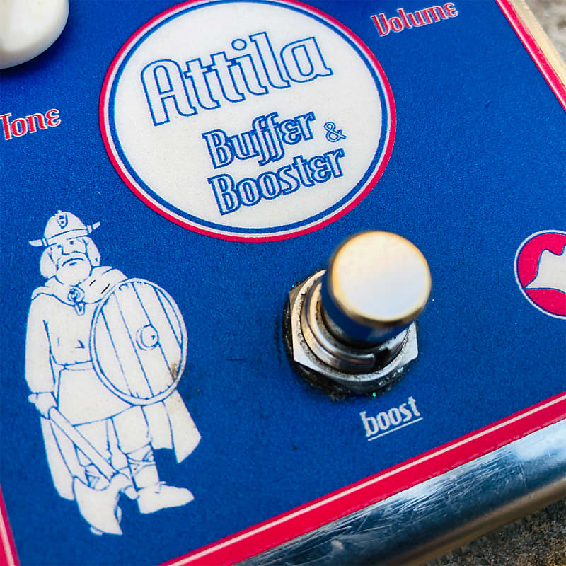 ギター Mastro Valvola / ATTILA Mastro Valvola Attila buffer & booster Guitar Effects Pedal