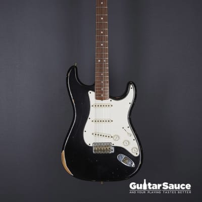 Fender Custom Shop Stratocaster 69 Relic Black 2000 (Cod.1555UG) for sale