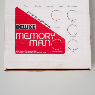 Electro-Harmonix Deluxe Memory Man Early 2000's Rev E Delay Chorus Vibrato Pedal image 7