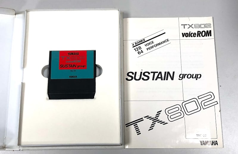 YAMAHA TX802 VOICE ROM TRC-02 SUSTAIN group | eBay