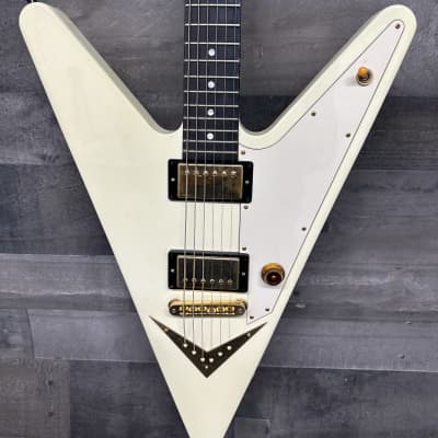 Gibson Reverse Flying V with Case! 2007 - Alphine White for sale