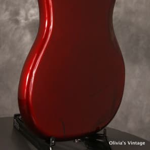 Guild SB-202 Bass  1982 Candy Apple Red image 16