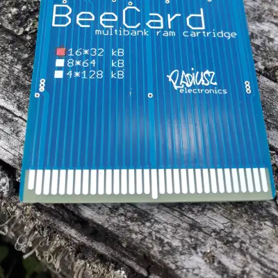 Radiusz Electronics  Bee-Card AKA Korg MCR-03 Multibank RAM Cartridge  2022 image 1