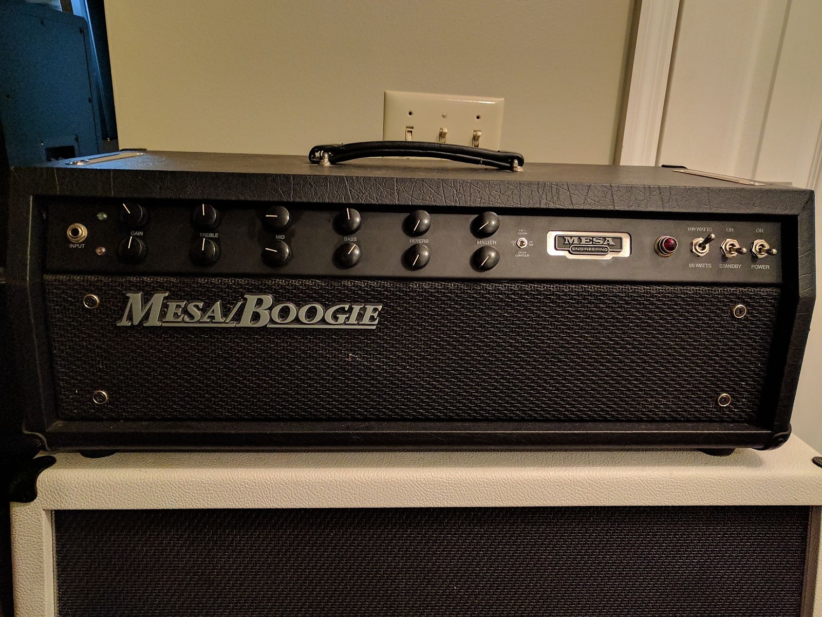Mesa Boogie F100 2Channel 100Watt Guitar Amp Head Reverb