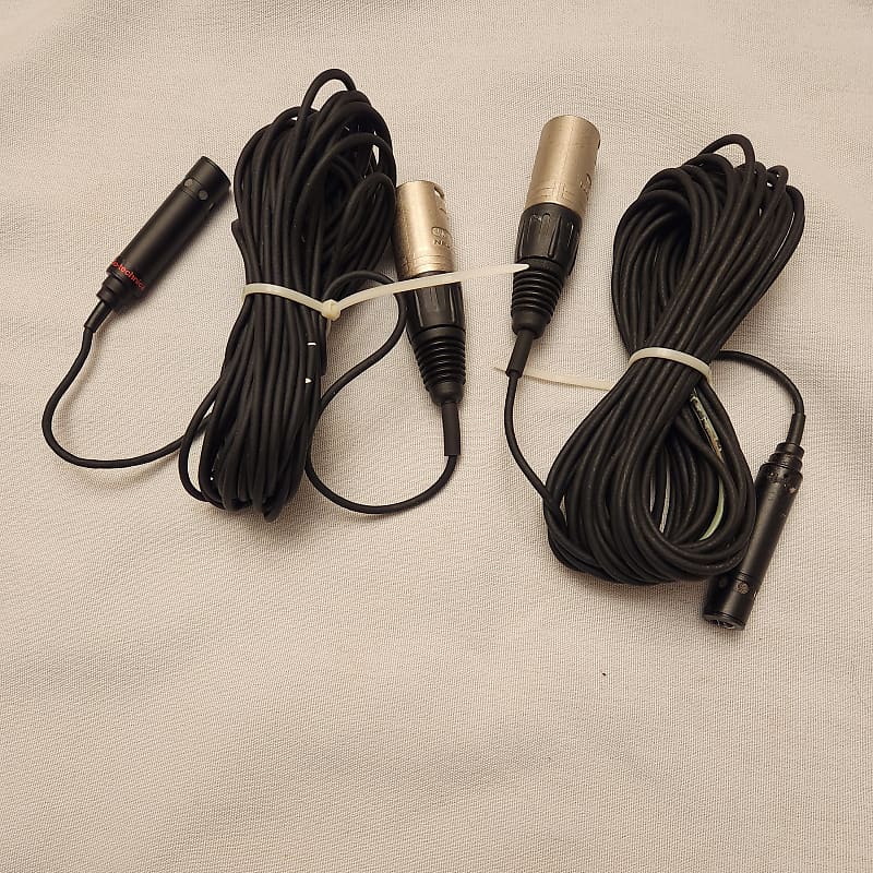 (2) Audio Technica Pro 45 hanging area mics Reverb
