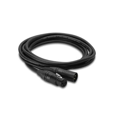 Hosa Edge Microphone Cable, XLR-3F to XLR-3M, 15 Foot, CMK-015AU image 2