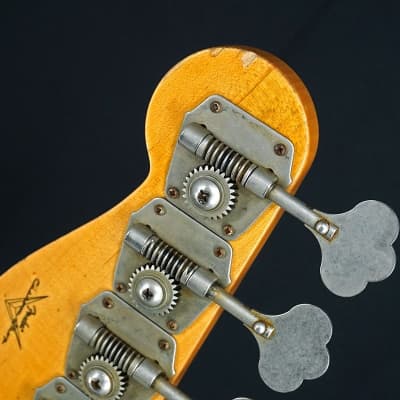 Fender Custom Shop [USED] 1964 Jazz Bass Relic (Sonic Blue) Freedom Pickup Mod. '08 image 7