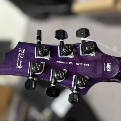 ESP LTD H-200 FM 2020 - Present - See Thru Purple image 12