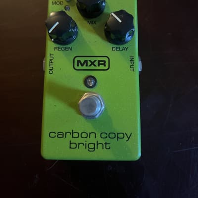 Reverb.com listing, price, conditions, and images for mxr-carbon-copy-bright-analog-delay