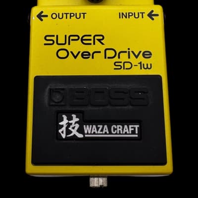 Boss SD-1W Super Overdrive Waza Craft | Reverb
