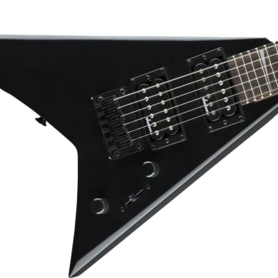 Jackson JS1X RR Satin Black Minion Series Amaranth FB Electric Guitar image 4