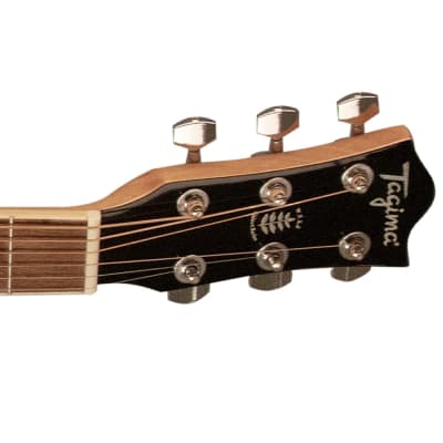 Tagima WS-30 EQ Acoustic Electric Guitar, Chhlik Fretboard, Natural Spruce Top image 3