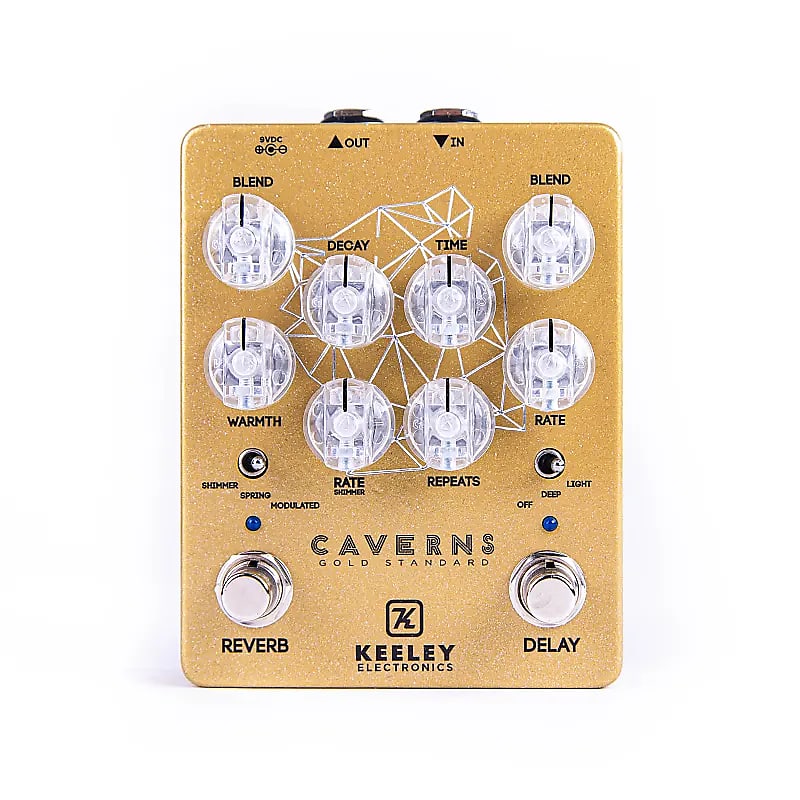 100%新品格安新品 未使用 Keeley Caverns Delay Reverb V2 ギター