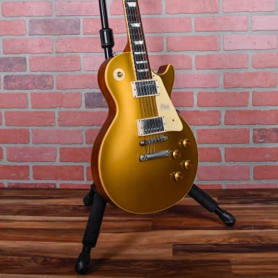 Gibson Custom Shop Historic '57 Les Paul Standard Reissue Gold Top Brazilian Rosewood VOS 2018 w/OHSC image 3