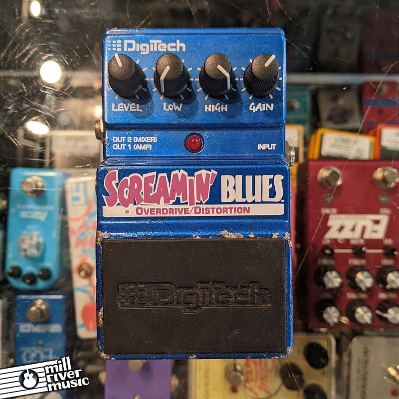 Digitech Screamin' Blues Overdrive Pedal Used