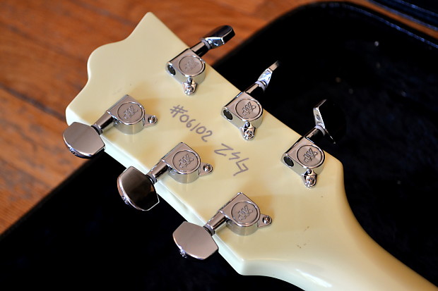 Vintage White Reverend Daredevil HB | Reverb