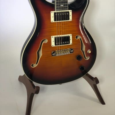 Paul Reed Smith PRS SE Hollowbody II Electric Guitar Tri Color Burst Ser# D09698 image 3