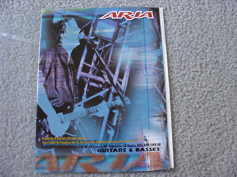 Aria 2000 Aria Guitar Catalog 2000's Reverb