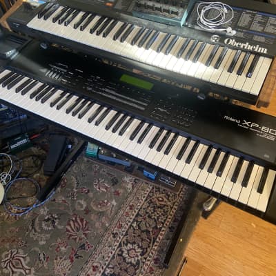 Roland XP-80 76-Key 64-Voice Music Workstation Keyboard 1999 - 2004 - Black