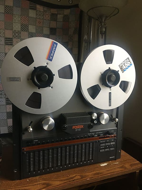 Fostex E-16 - 16 Track 1/2 Reel to Reel tape recorder 