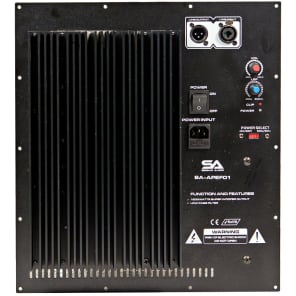 Seismic Audio SA-APEF01 1200w PA Subwoofer Speaker Plate Amplifier